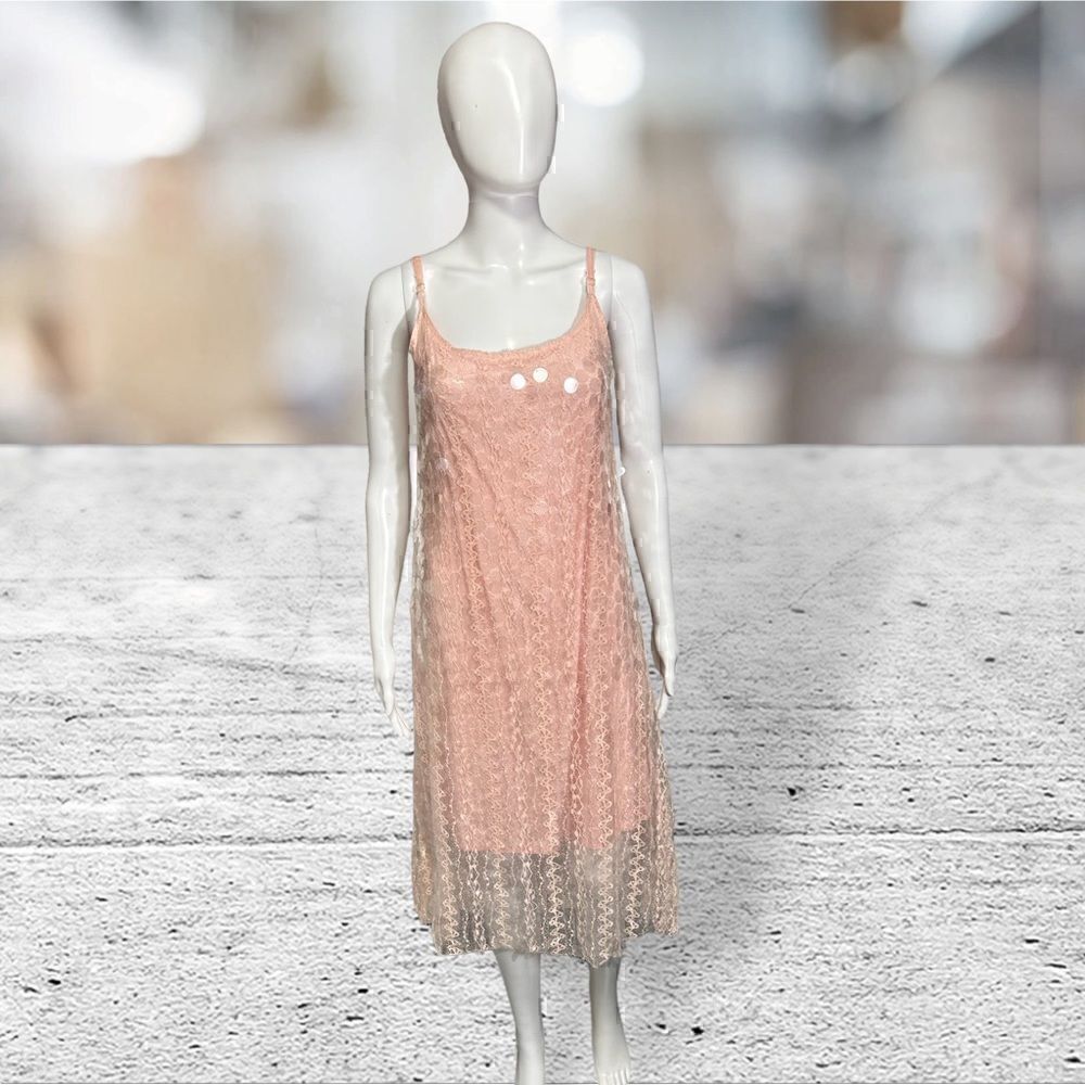 ‎Avant Look Pink Sequin Pallets Dress
